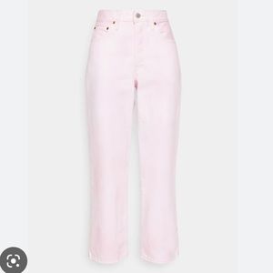 Levi’s Ribcage Barbie Jeans in pastel Pink 26
